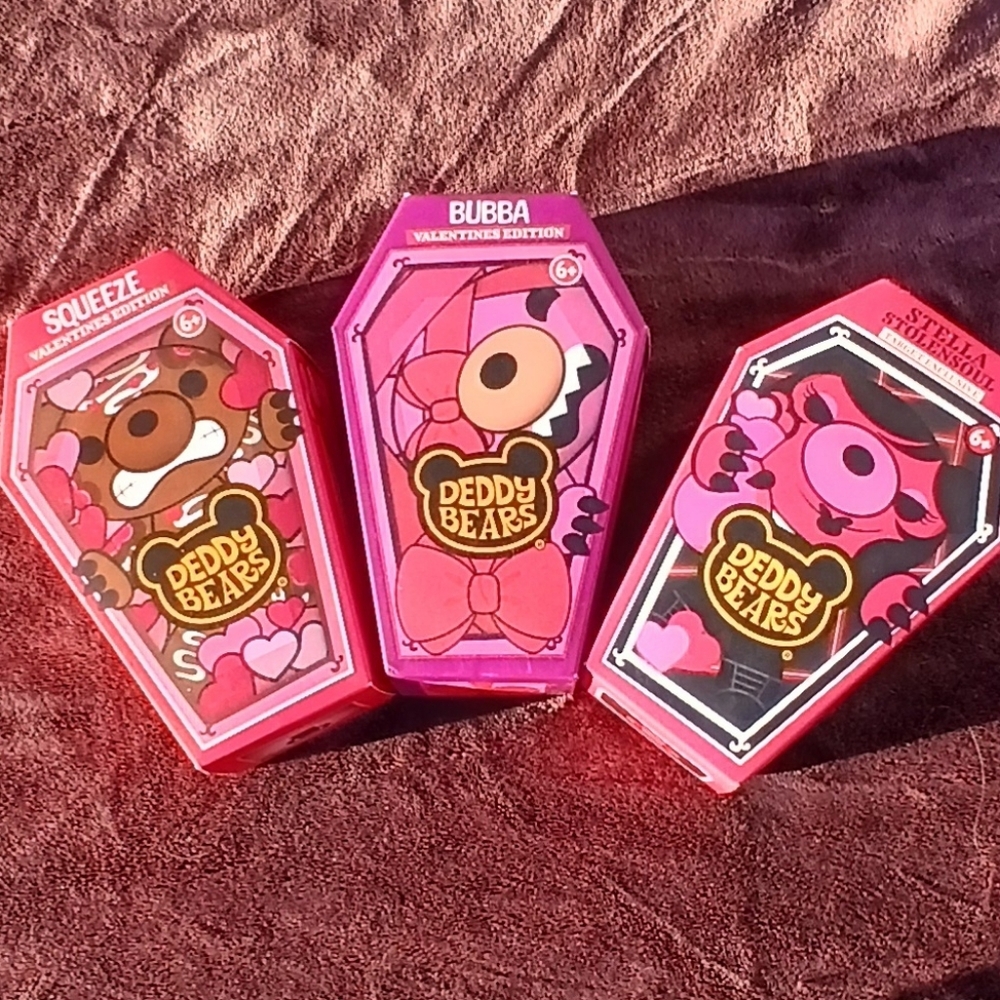 Kreepy Collection Deddy Bears Coffin Valentines Edition Bundle